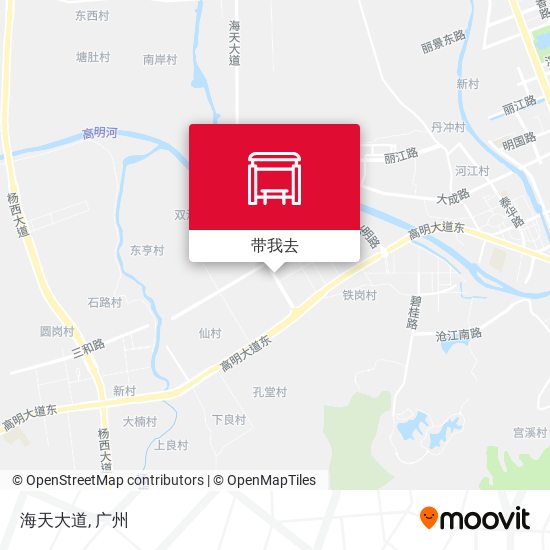 海天大道地图