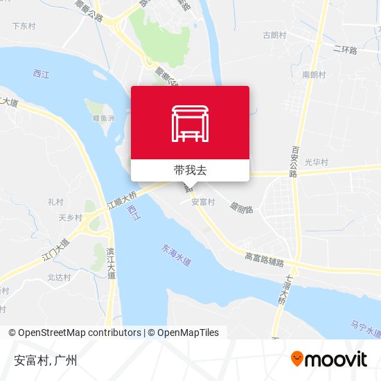 安富村地图