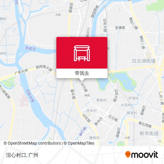 滘心村口地图