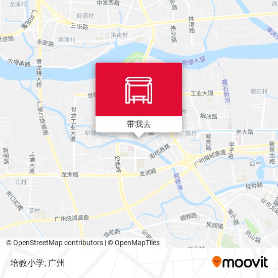 培教小学地图