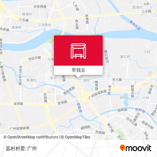 荔村村委地图
