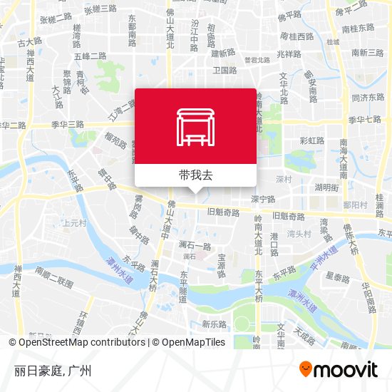 丽日豪庭地图