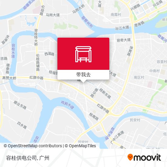 容桂供电公司地图
