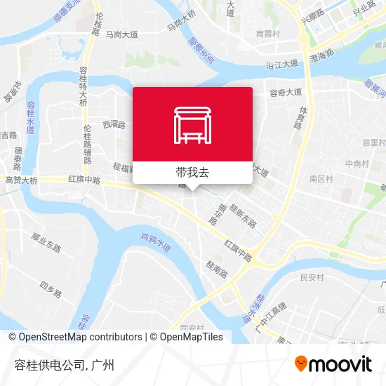 容桂供电公司地图