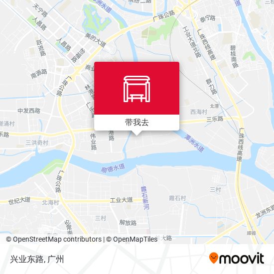 兴业东路地图