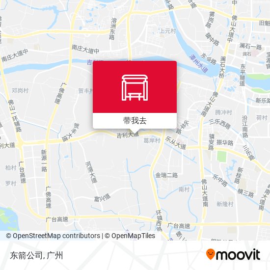 东箭公司地图