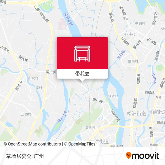草场居委会地图