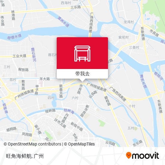 旺角海鲜舫地图