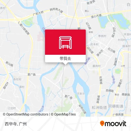 西华寺地图
