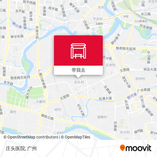 庄头医院地图