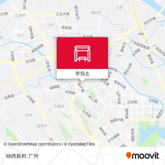 锦绣新村地图