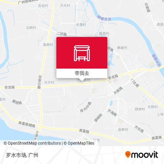 罗水市场地图