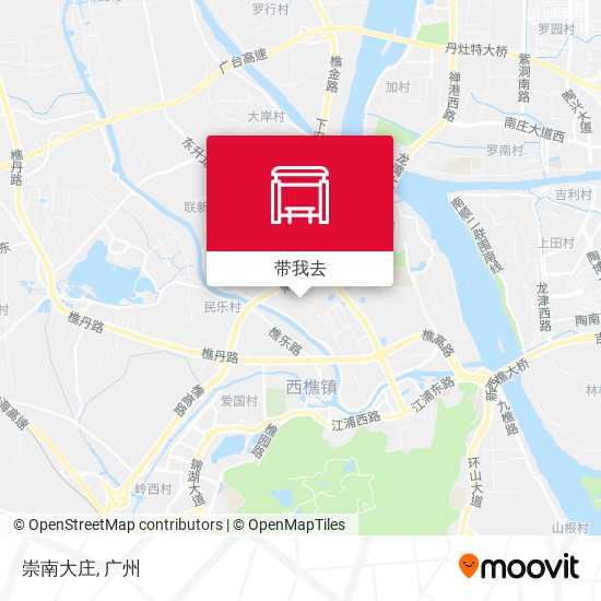 崇南大庄地图