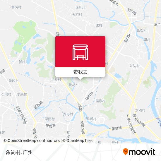 象岗村地图