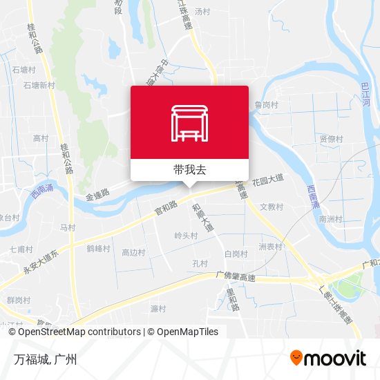 万福城地图