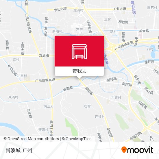 博澳城地图
