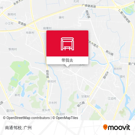 南通驾校地图