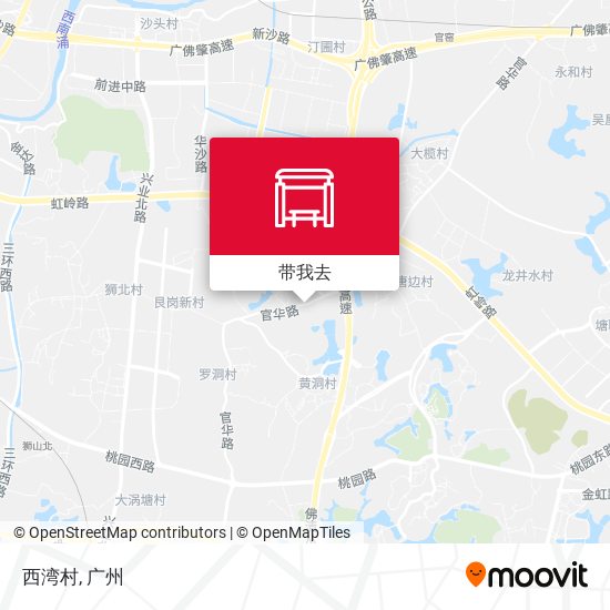 西湾村地图