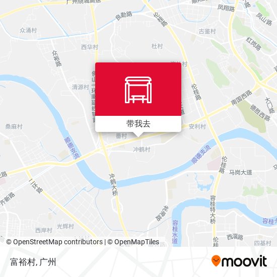 富裕村地图