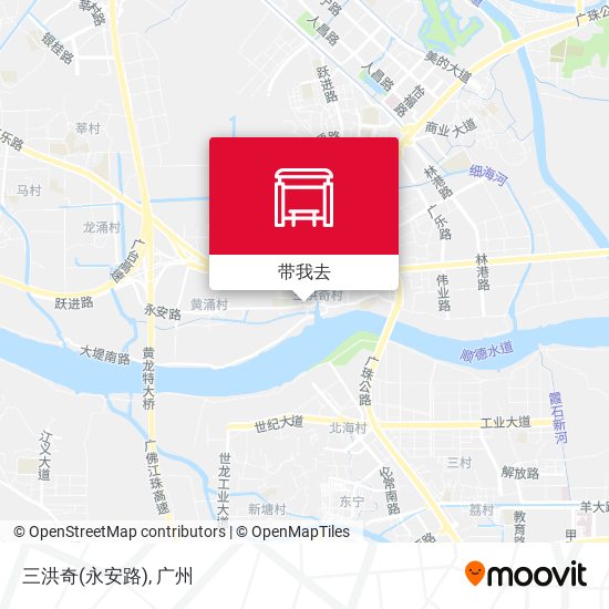 三洪奇(永安路)地图