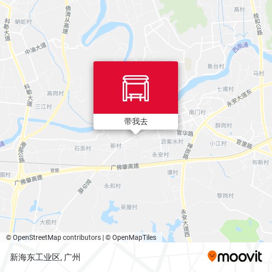 新海东工业区地图