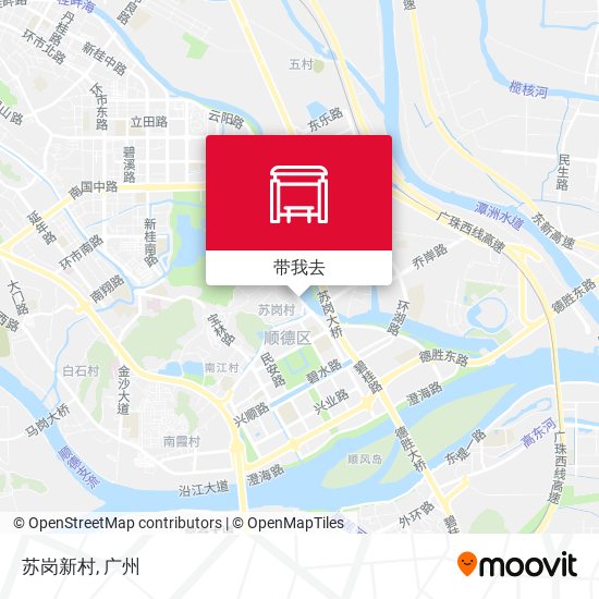 苏岗新村地图