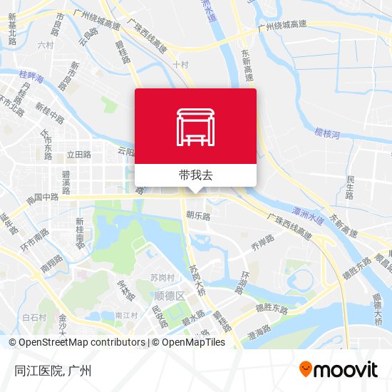 同江医院地图
