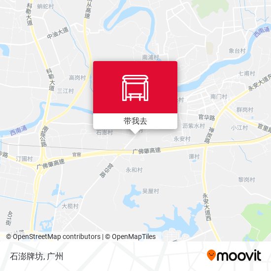 石澎牌坊地图
