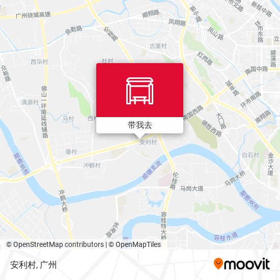 安利村地图