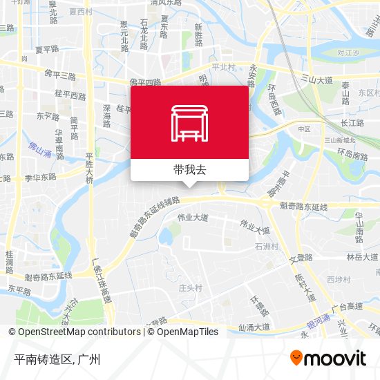 平南铸造区地图