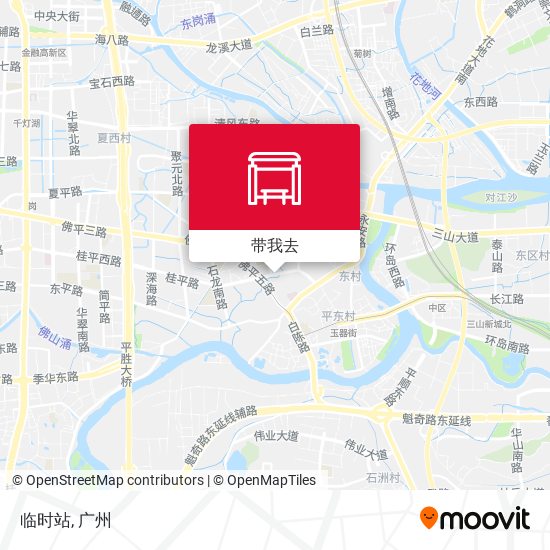 临时站地图
