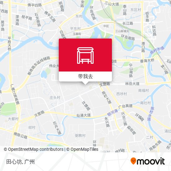田心坊地图