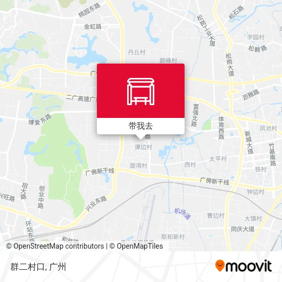群二村口地图