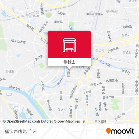 塱宝西路北地图