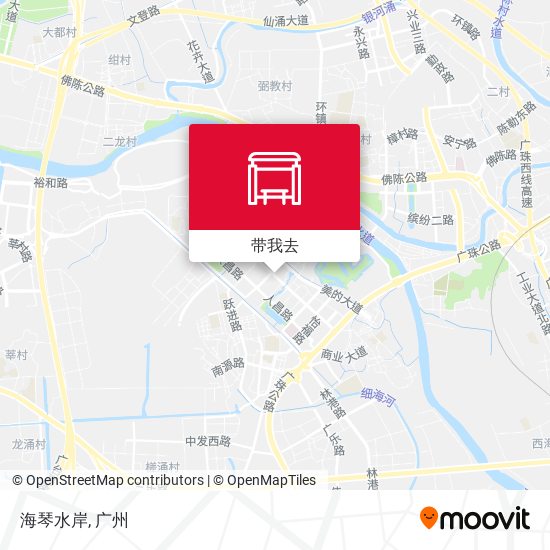 海琴水岸地图