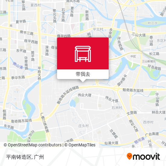 平南铸造区地图