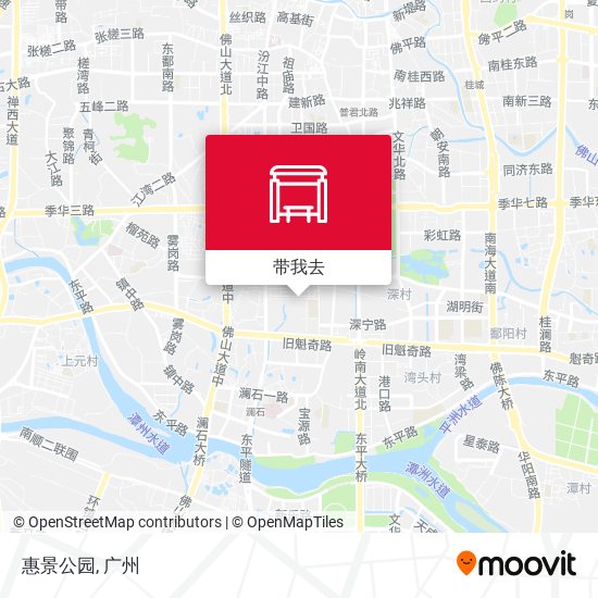 惠景公园地图