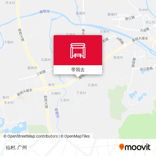 仙村地图