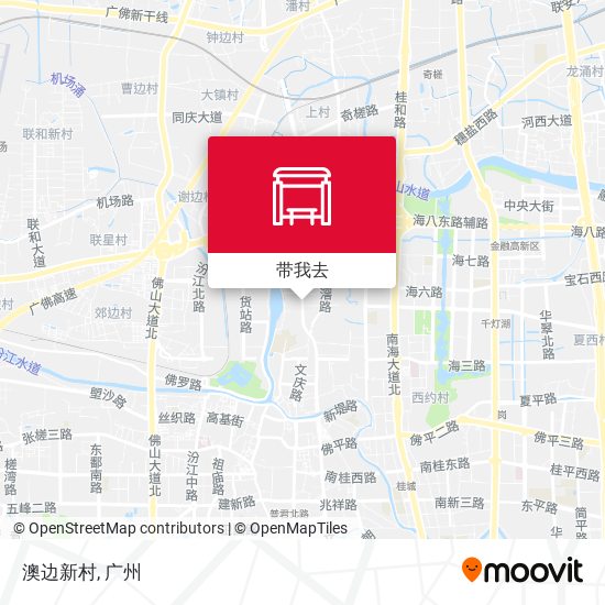 澳边新村地图