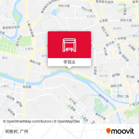 弼教村地图