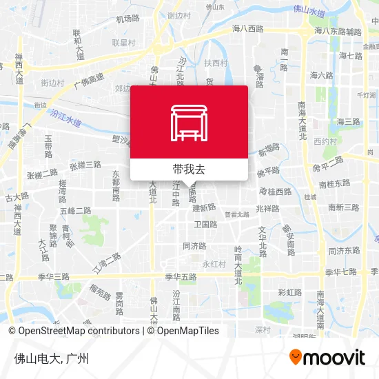 佛山电大地图