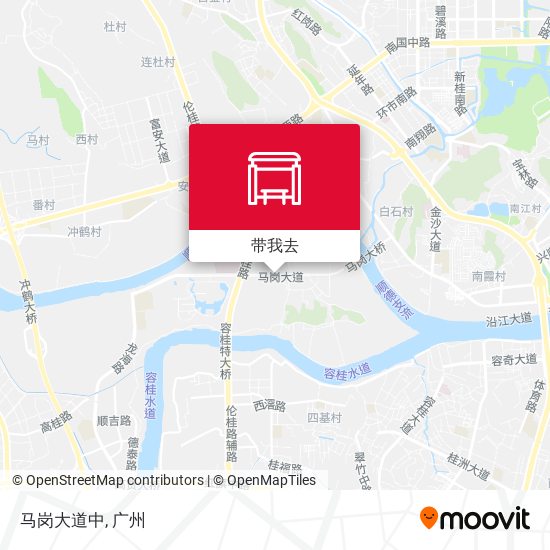 马岗大道中地图