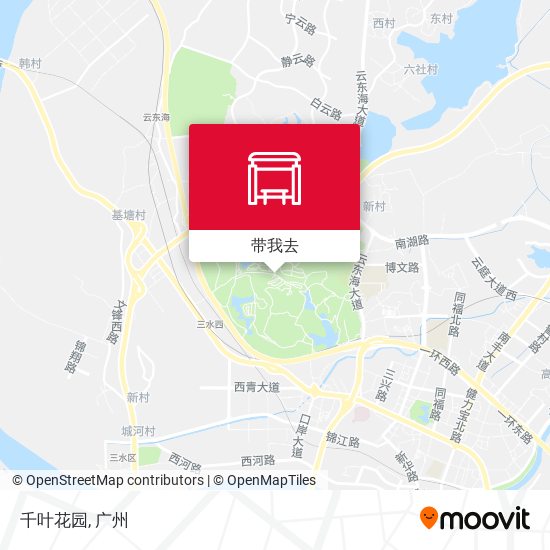 千叶花园地图