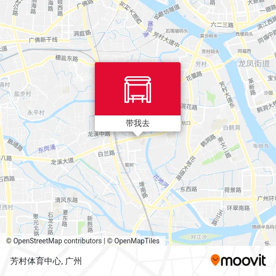 芳村体育中心地图