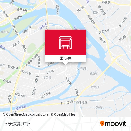 华天东路地图