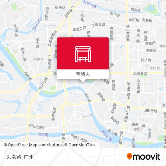 凤凰路地图