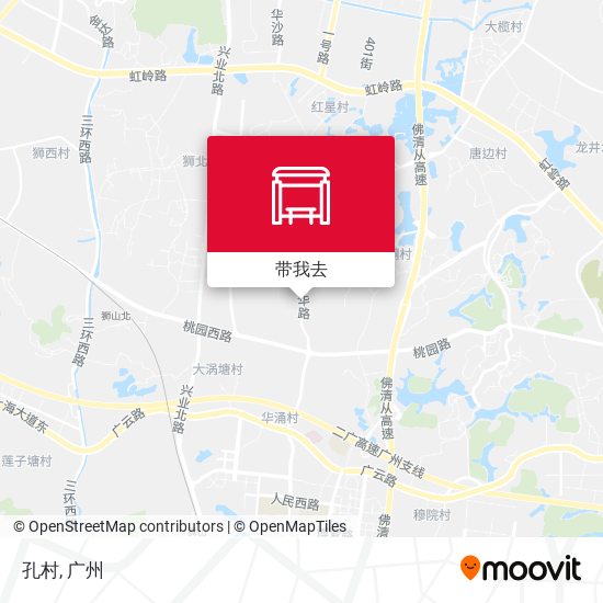孔村地图
