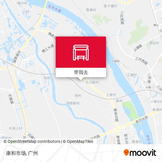 康和市场地图