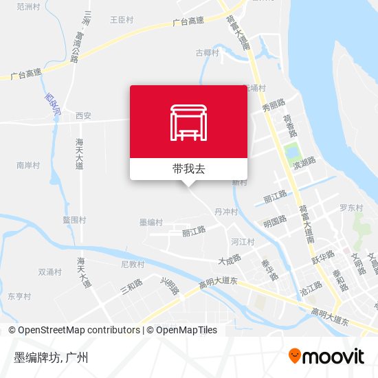 墨编牌坊地图
