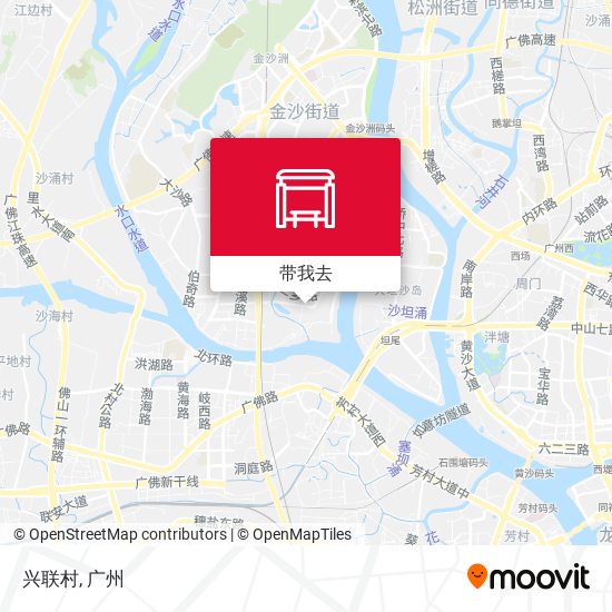 兴联村地图
